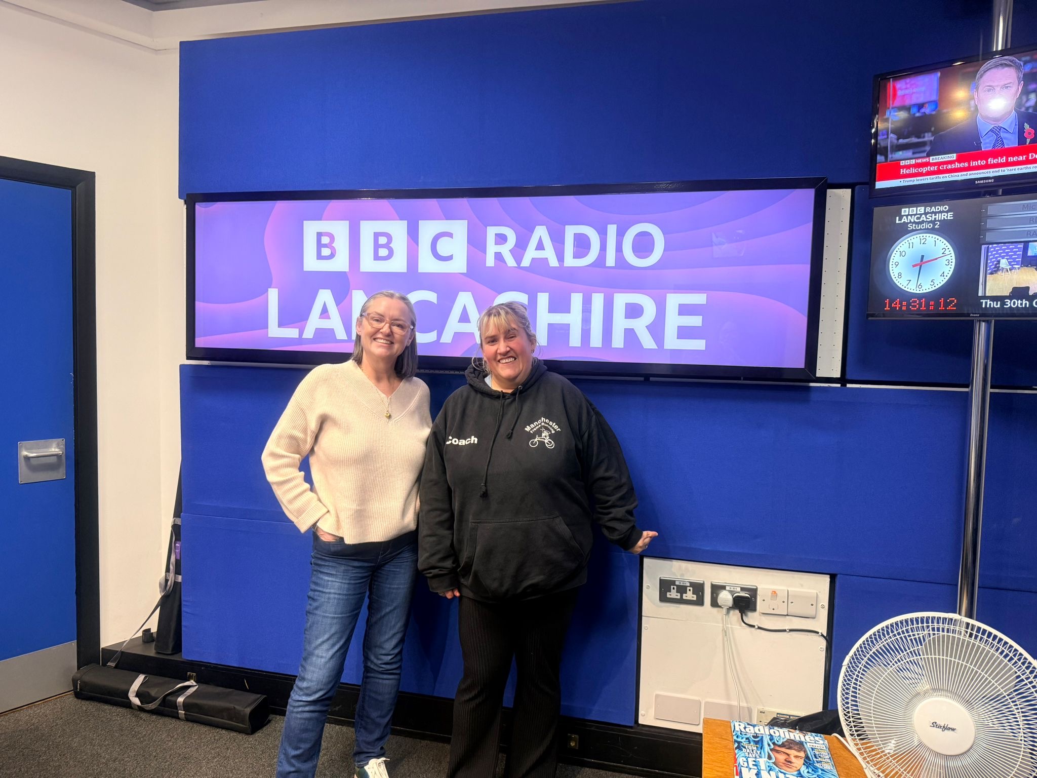 International Day of Persons with Disabilities Claire Buckle at Radio Lancashire